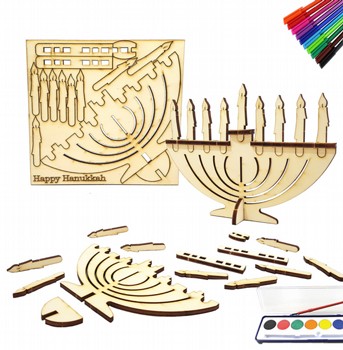 חנוכייה להרכבה עצמית חנוכייה להרכבה עצמית
